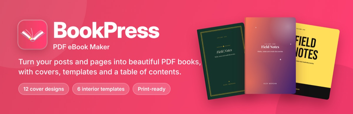 BookPress banner